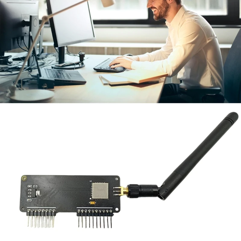 433Mhz para módulo inalámbrico Sub-Ghz Placa expansión CC1101 ganancia