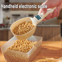 Pet Food Scale LCD Electronic Precision Weighing Tool Dog Cat Feeding Food Measuring Spoon Digital Display Kitchen Scale