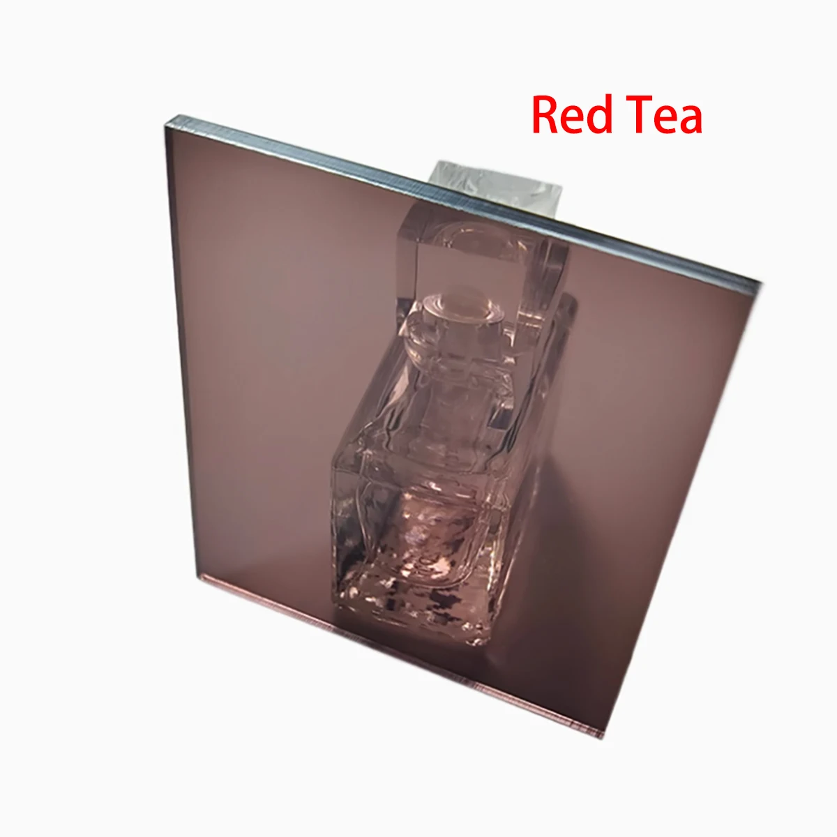 Brown Acrylic Sheet (Pmma), Light Black/Dark Tea Color Transparent and Light-Transmitting Board, Red Tea Board