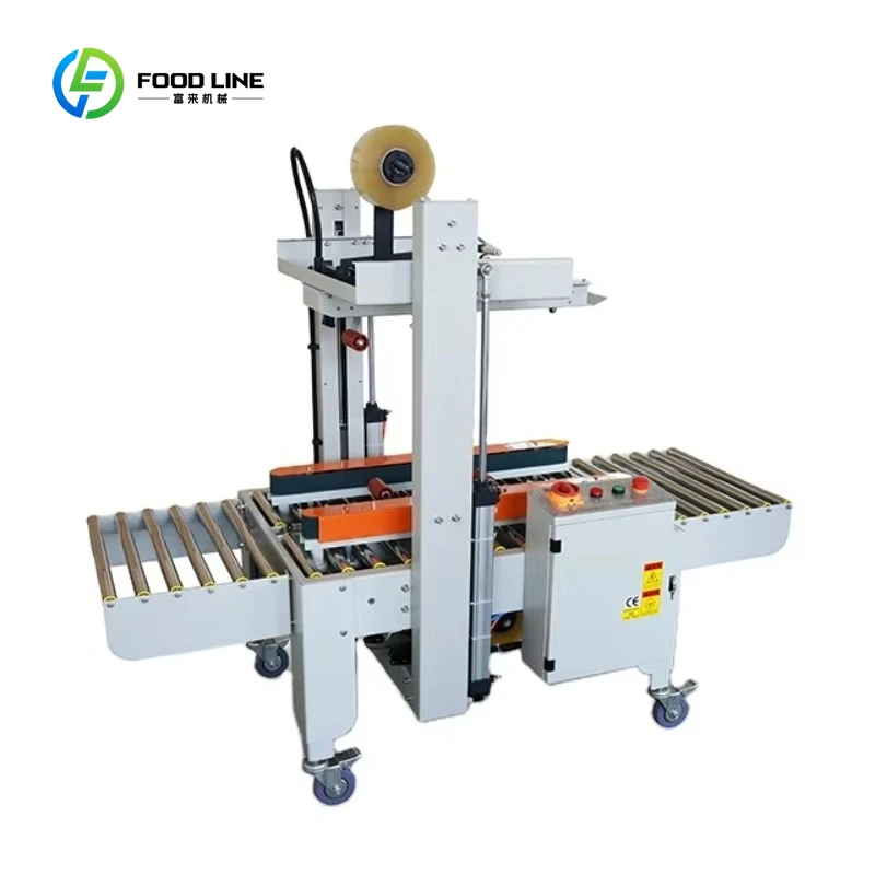

Customized Fully Automatic Carton Sealing Machine Box Taping Machine Automatic Carton Sealer With Ce for Small Factory