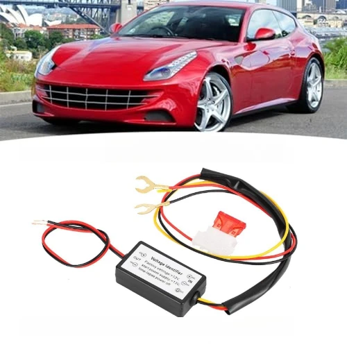 Für Automotive LED DRL Controller Automatische Tagfahrlicht-Verkabelung Dimmer Nebelscheinwerfer-Controller Netzschalter
