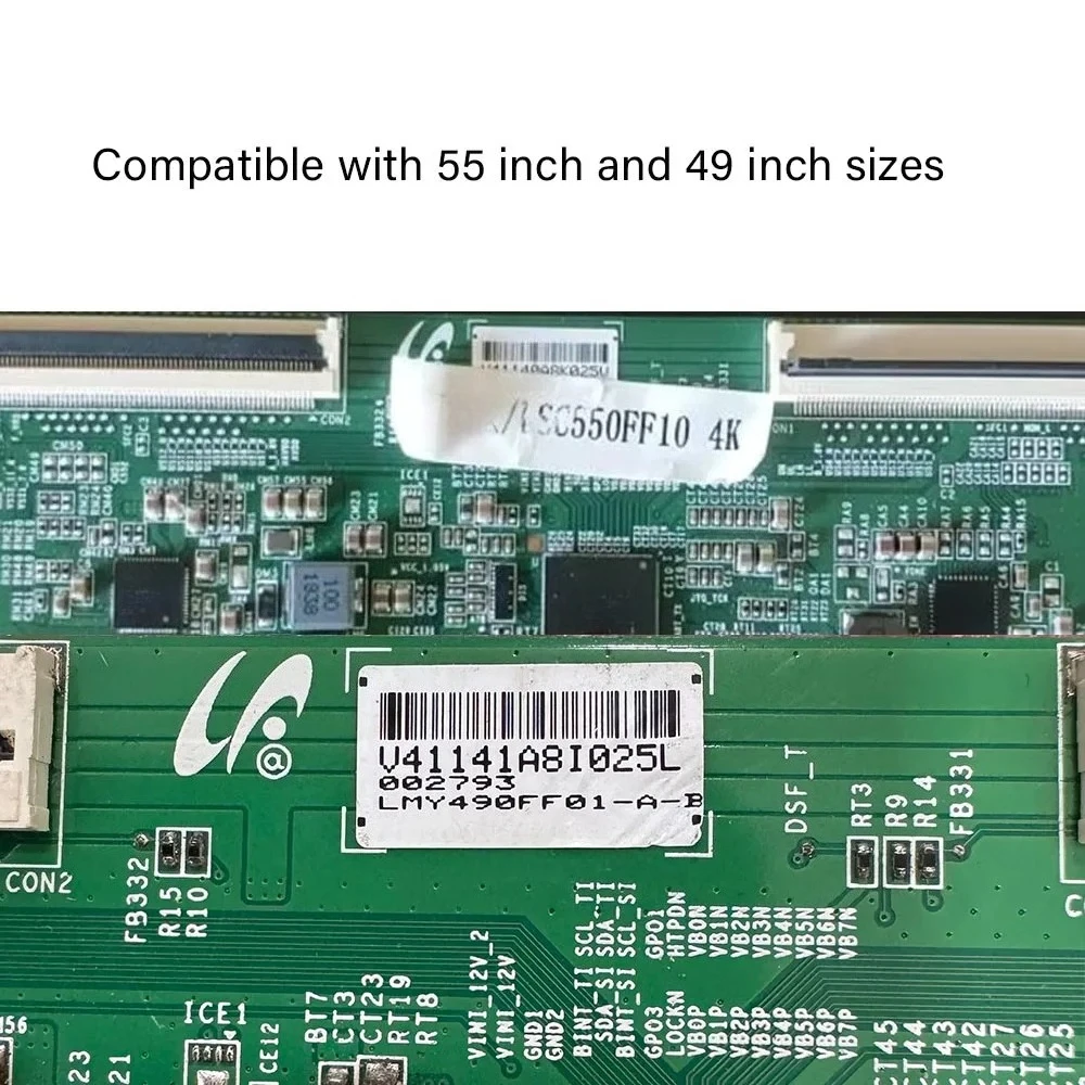 T-CON board 18Y_BHU11APHTA44LV0.0 for Samsung TVs 4K 49inch 55 inch IS550FF10 Original Logic Board