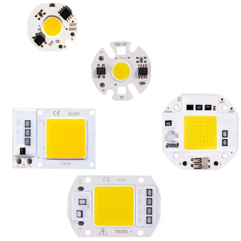 

LED Chip 5W 10W 20W 30W 50W 220V Smart COB lamp Bead No Need Driver for Flood Light Spotlight Lampada Outdoor Lamp DIY Lighting