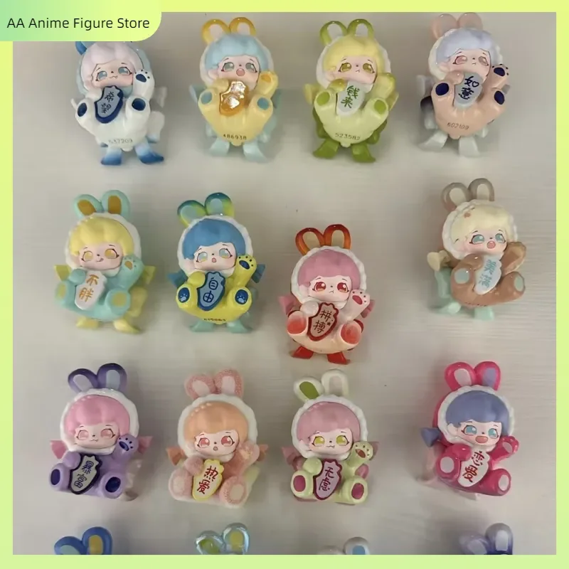

For Fans Kaka Doll Blind Bag Mini Toy Rabbit Cute Kawaii Mystery Box Collectible Figure Desktop Decor Gift Action Anime Figures
