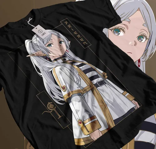 Camiseta Frieren Beyond Journey's End Fern Stark manga camisa unisex todas las tallas 477