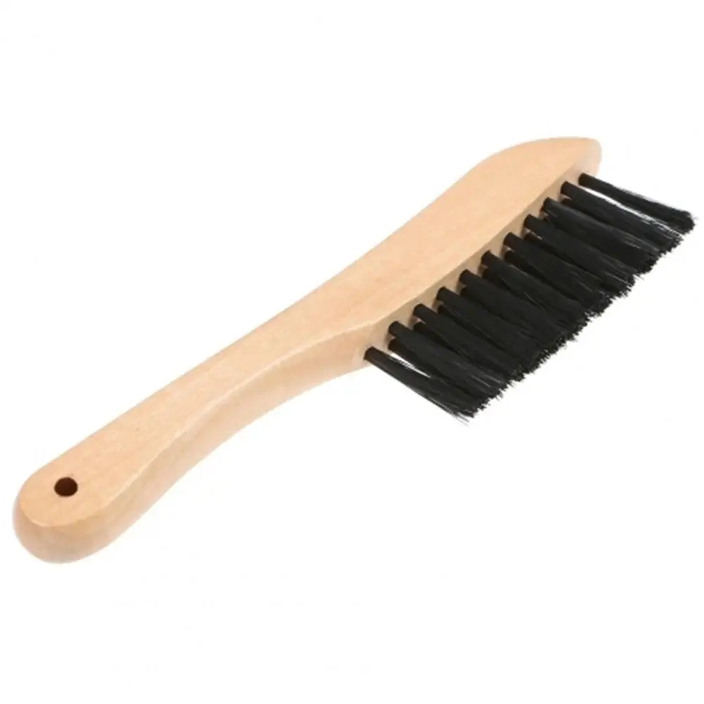 

Pool Table Brush Sweeping Brush Reusable Pool Table Brush Kit with Soft Bristles Wooden Handle Keep Billiard Table Rails