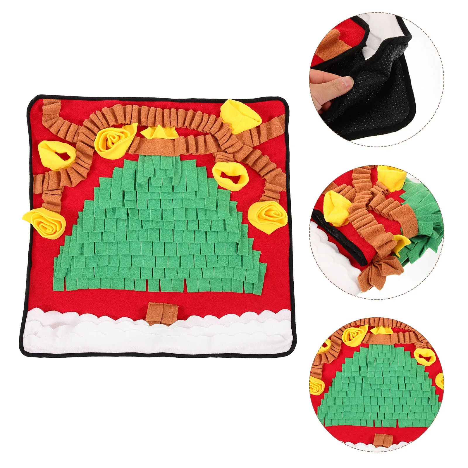 

Pet Sniffing Pad Dog Snuffle Mat For Foraging Feeding Training Interactive Puppy Cartoon Style Antislip Washable Pet