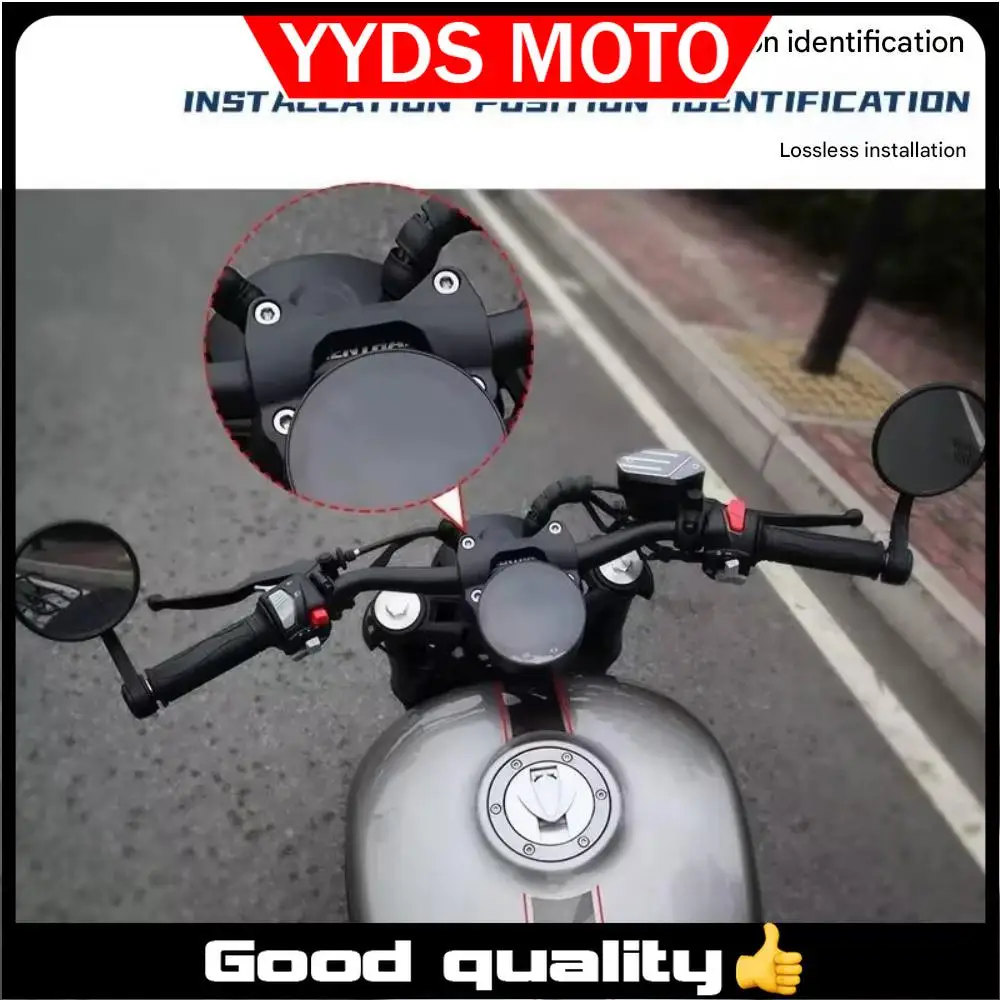 

【Good quality】For QJMOTOR 300SRV SRV300 modified handlebar direction M handle low handle small swallow handle