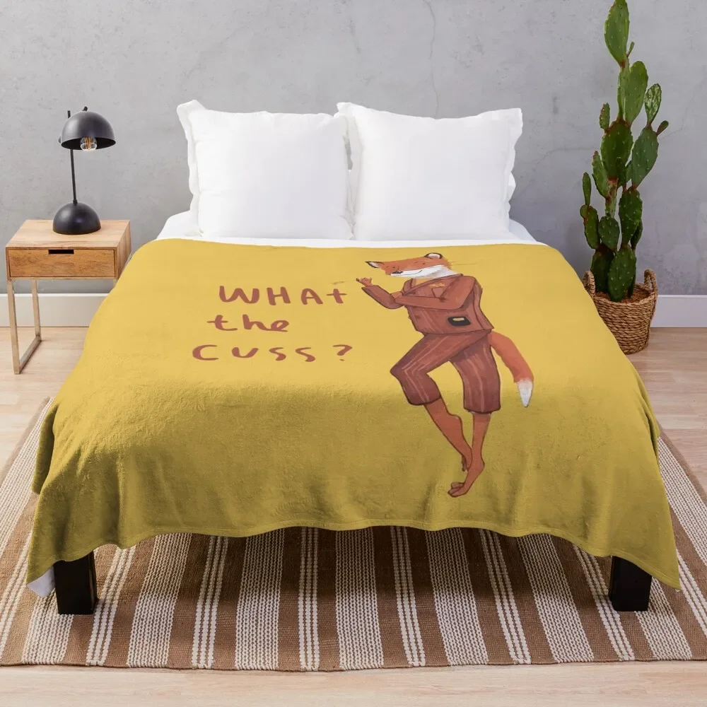 

Fantastic Mr Fox Throw Blanket