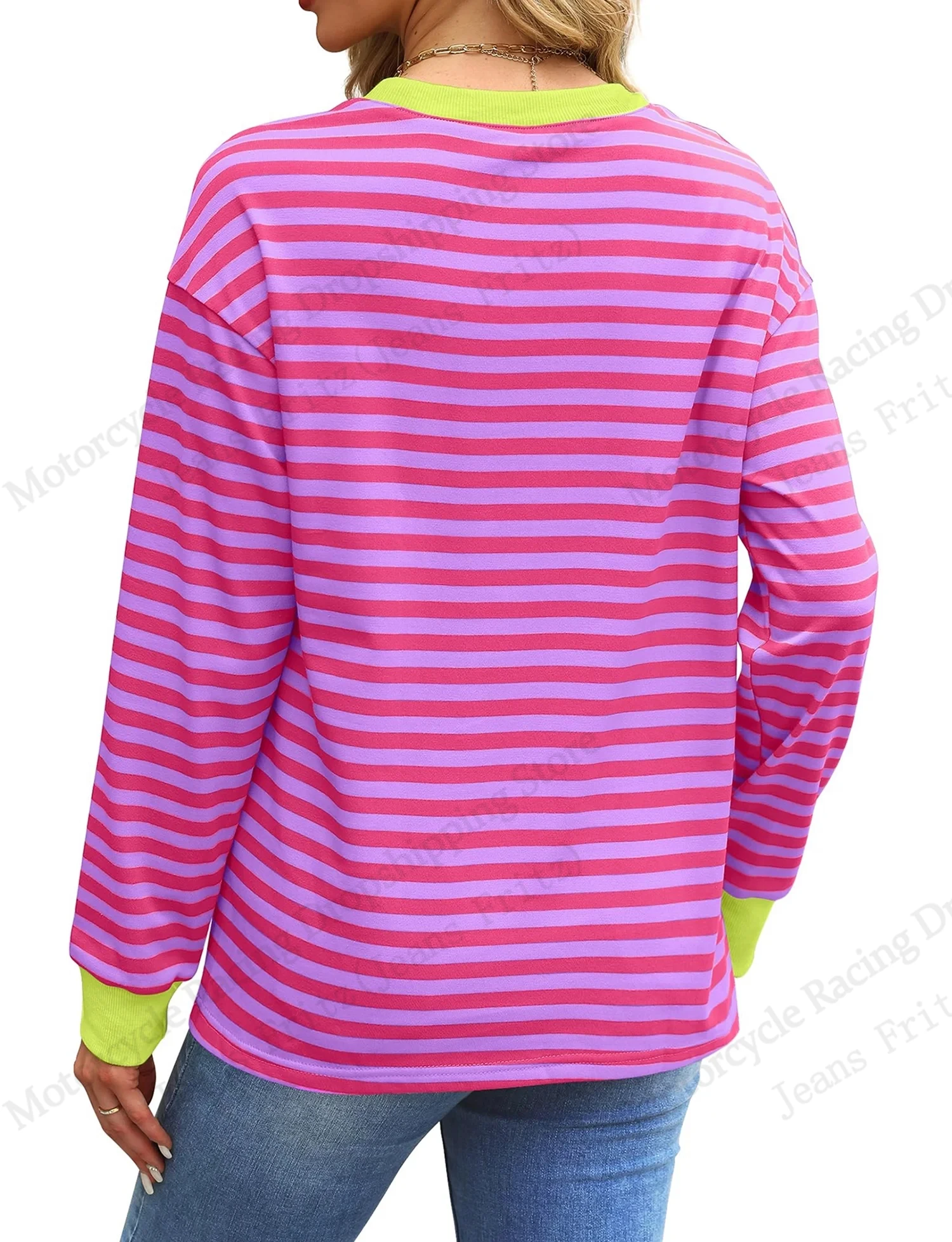 مخطط ثلاثية الأبعاد طباعة المتضخم كم طويل تي شيرت المرأة موضة عادية تونك القمم الترفيه اليومي بلايز تيز كتلة بلوزة يقع جديد