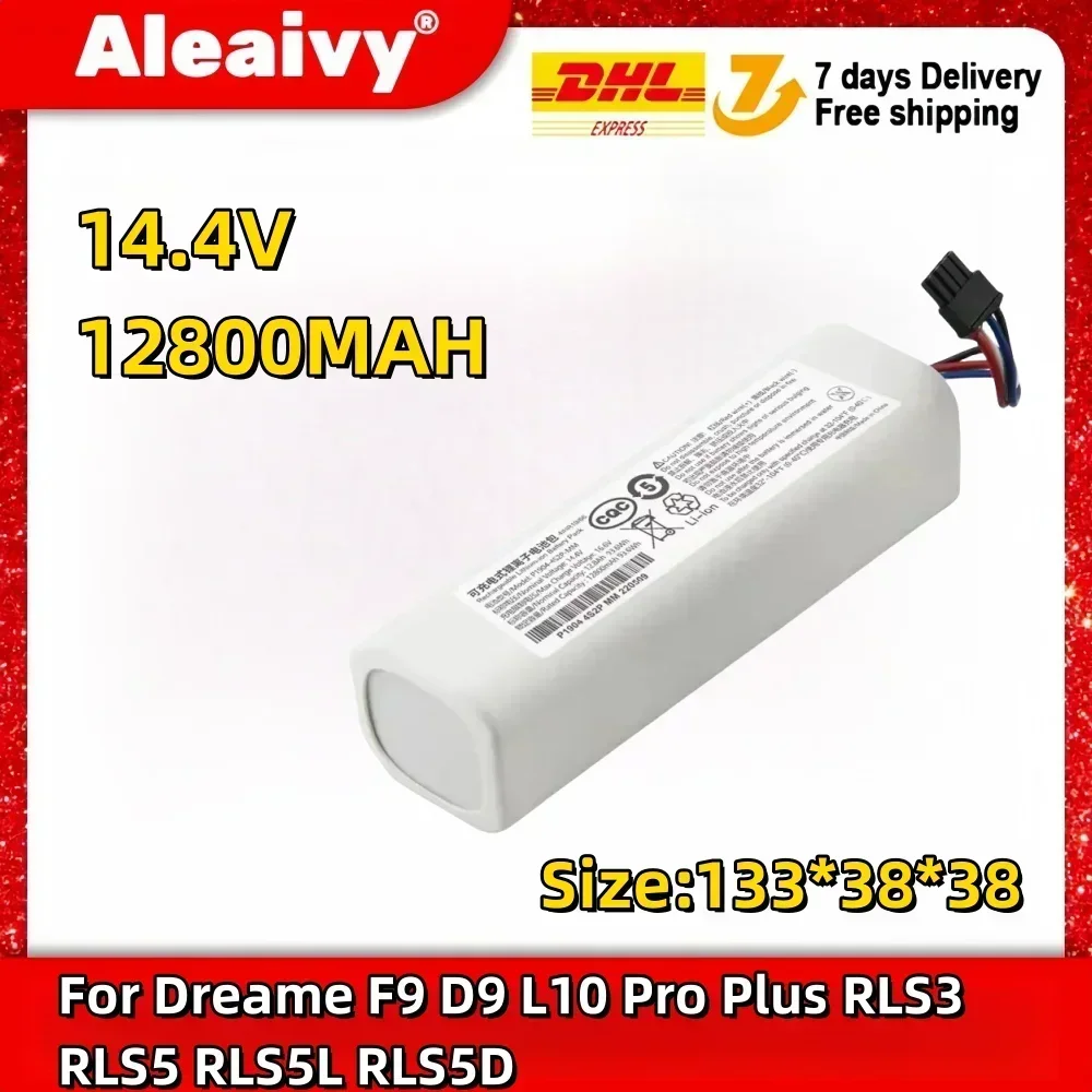 Para Dreame F9 batería reemplazable para Robot aspirador D9 L10 Pro Plus RLS3 RLS5 RLS5L RLS5D accesorios batería de robot de barrido