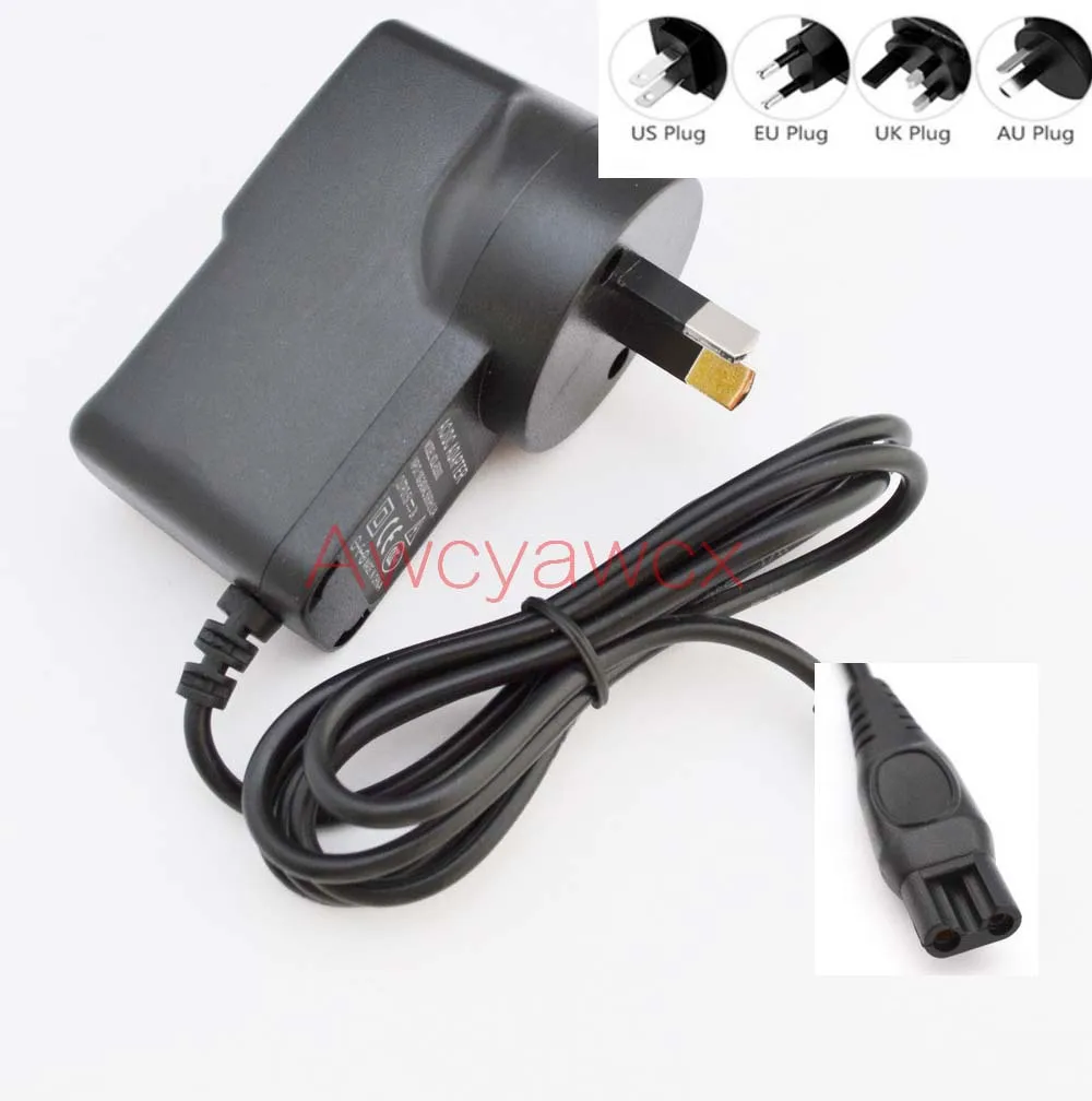 AC Power Adapter DC 15V 360mA 5.4W Charger for PHILIPS Norelco Shaver HQ8500 PT710 715 720 725 730 735 860 870 920 US EU UK AU