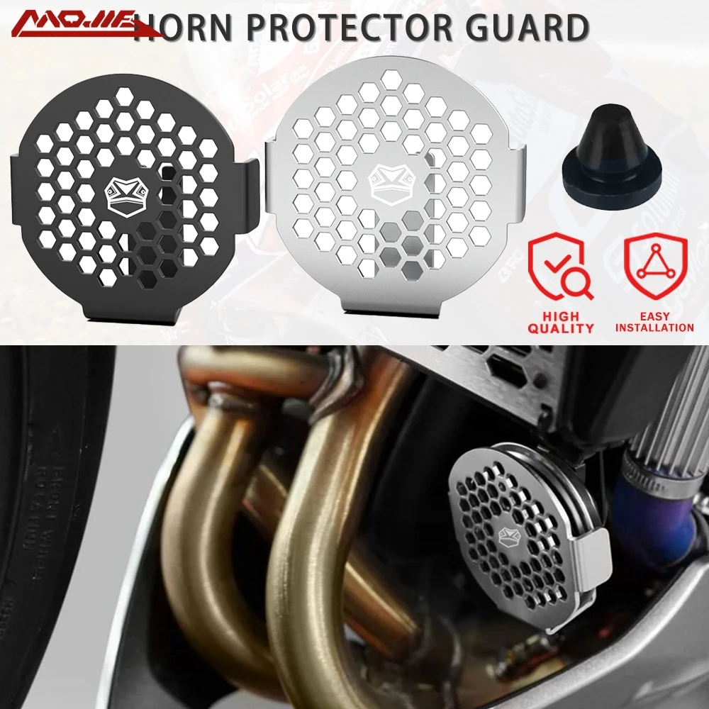 

For Tiger Street Twin Speed Triple 850 900 1200 RS RR Sport Horn Cover Protector Thruxton Scrambler 1200 Bonneville T100 T120