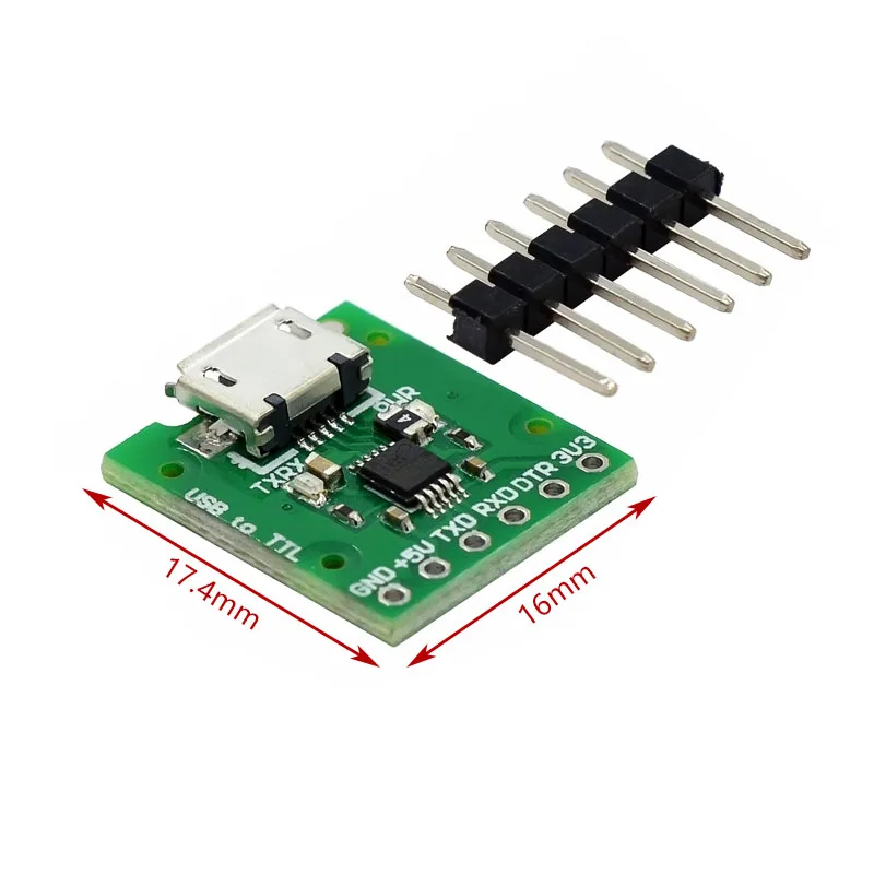 CH340N SOP8 USB to TTL Module Pro Mini Downloader Replaces CH340G CH340E CH340C CH9340