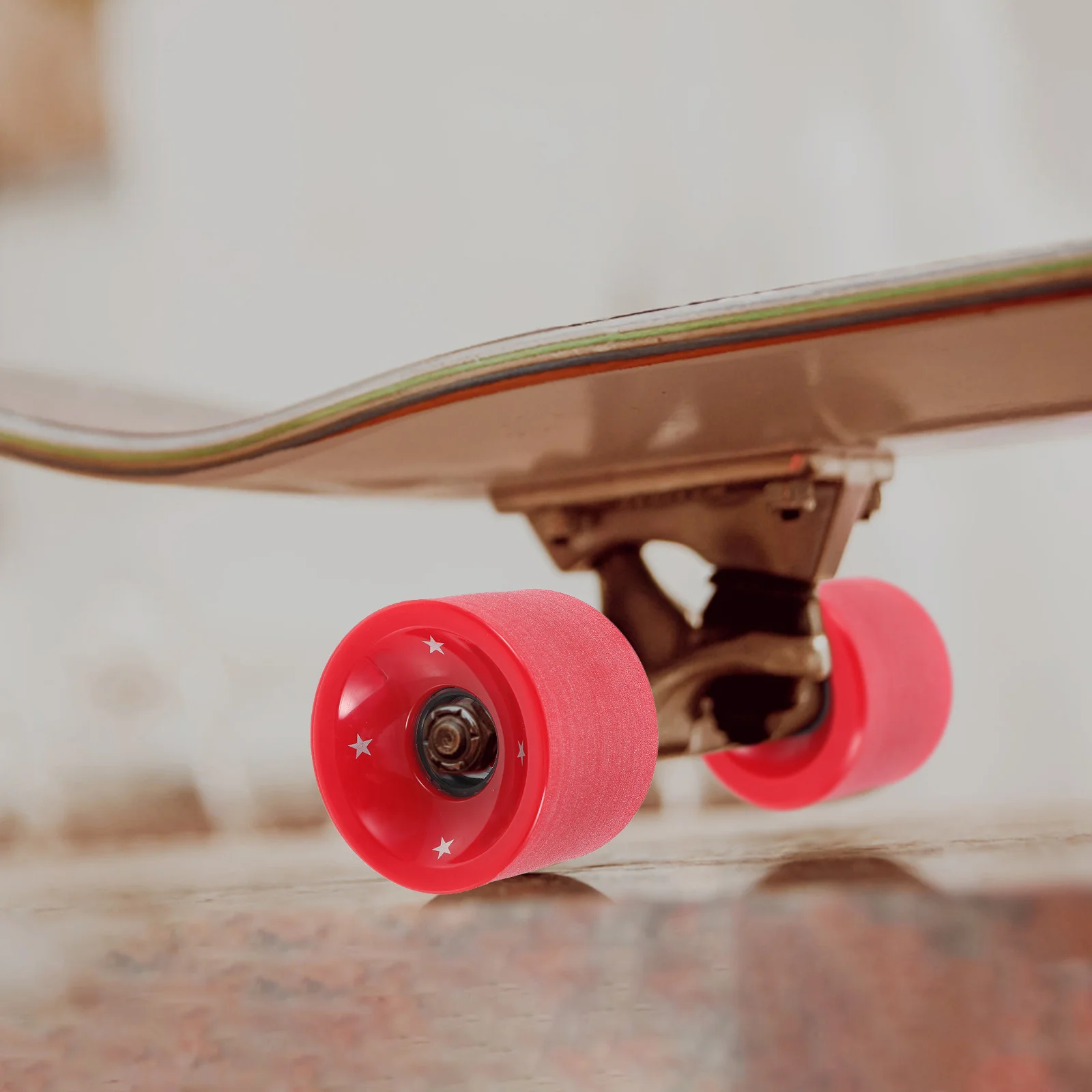 ล้อสเก็ตบอร์ด ล้อสเก็ตบอร์ดแบบ PU แบบรีบาวด์สูง ทนทานสำหรับสเก็ตบอร์ดแบบสันทนาการฮอกกี้แบบศิลปะ