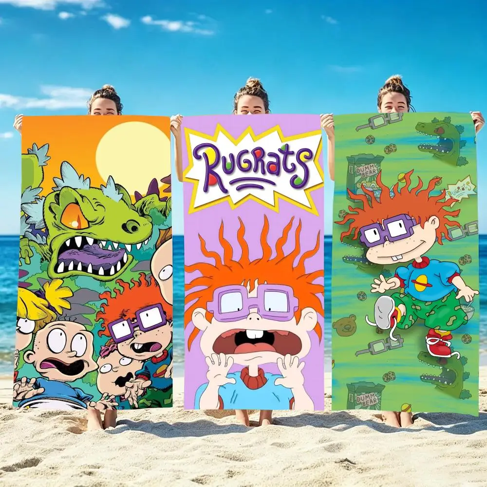 Cartoon Rugrats Towel Microfiber beach towel, quick-dry, sand-free, ultra-fine fiber, super soft.