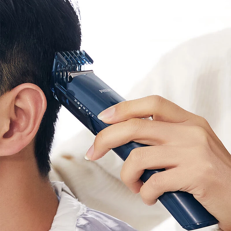 ماكينة قص الشعر الكهربائية HC3688 من فيليبس، ماكينة قص الشعر الكهربائية المنزلية القابلة للغسل، إعدادات متعددة الطول