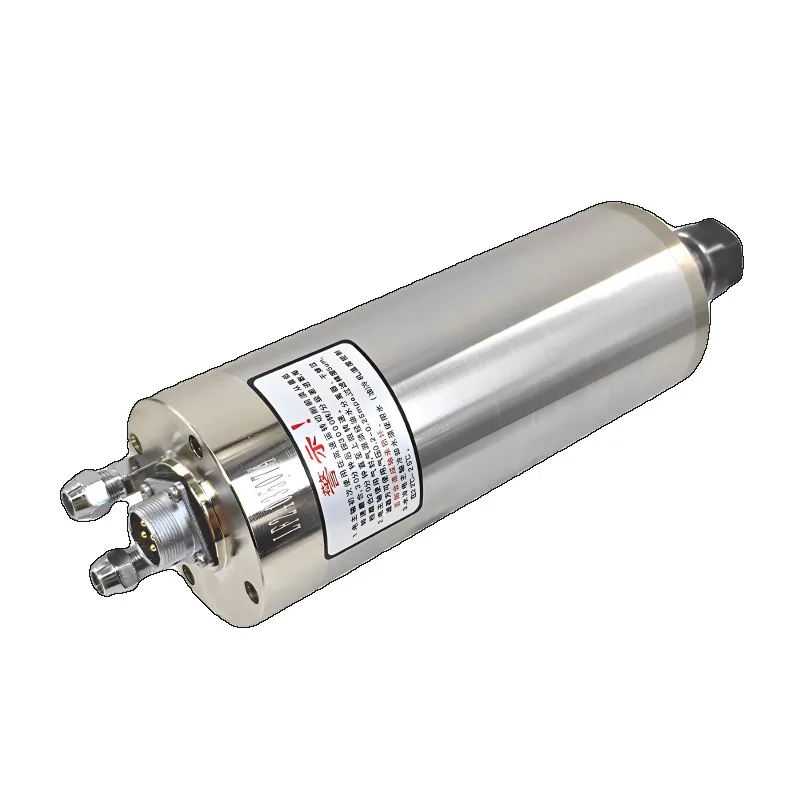For Engraving Machine Water-cooled Electric Spindle 65mm80mm0.8kw2.2kw5.5kw High-precision High-speed Spindle Motor