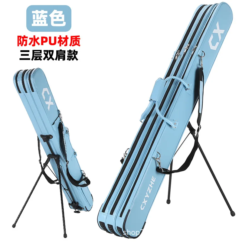 Fishing Rod Bag Fishing Gear Bag Large Capacity Fishing Gear Bag Storage Waterproof Hard Shell Lightweight Umbrell