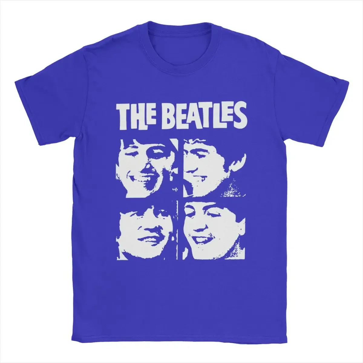 Short Sleeve T Shirt Original Clothing oversized graphic harajuku The Beatle T-Shirts for Men Creative 100% Cotton Tee Crew Neck