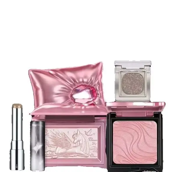 kit-de-maquillage-complet-4-en-1-cheeryep-poudre-illuminatrice-palette-de-fards-a-paupieres-individuels-finis-mats-nacres-et-a-paillettes-fines
