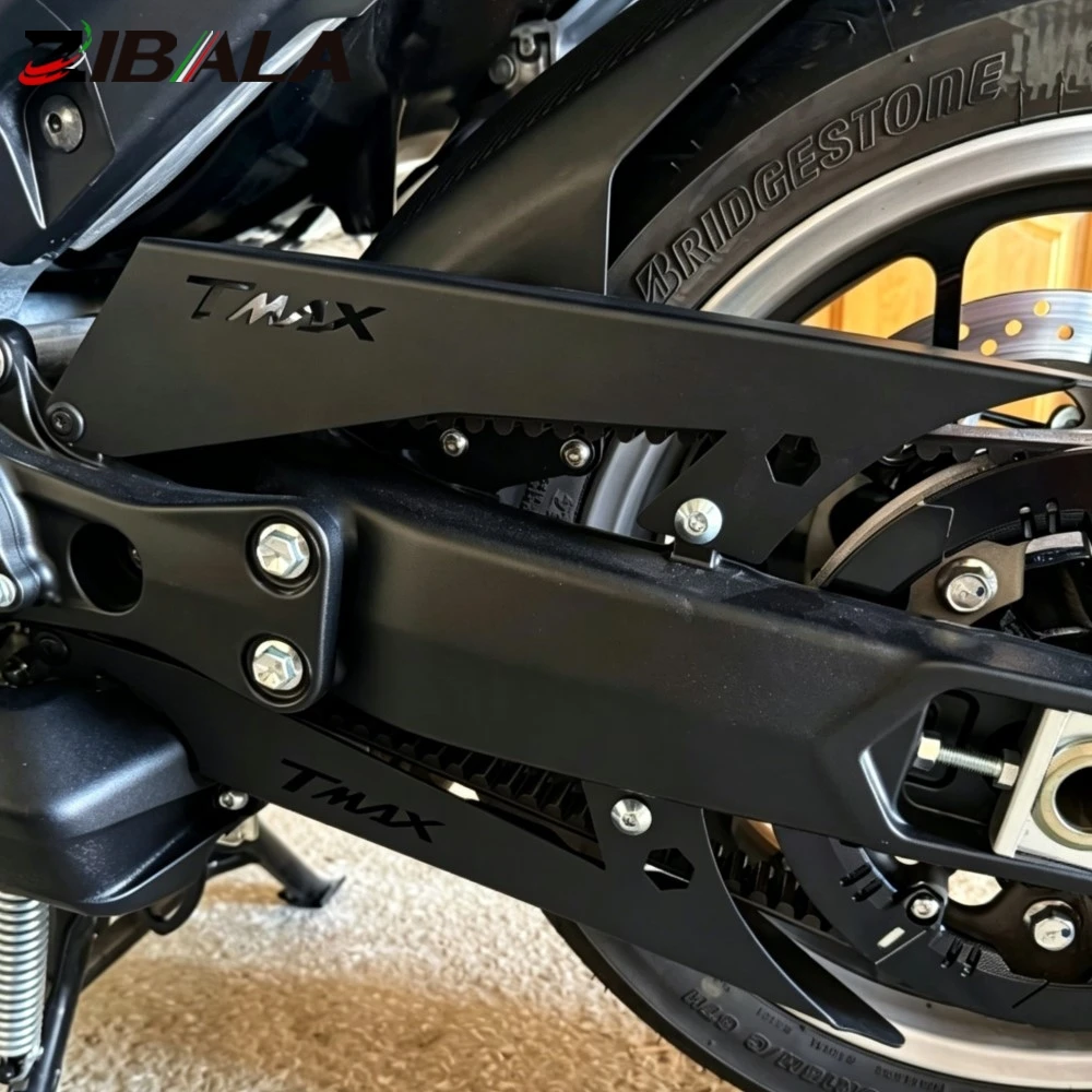 For Yamaha TMAX560 TMax 530 TMAX Tech MAX 2017-2025 2026 2027 Motorcycle Parts Belt Guard Cover Protector Chain Decorative Guard