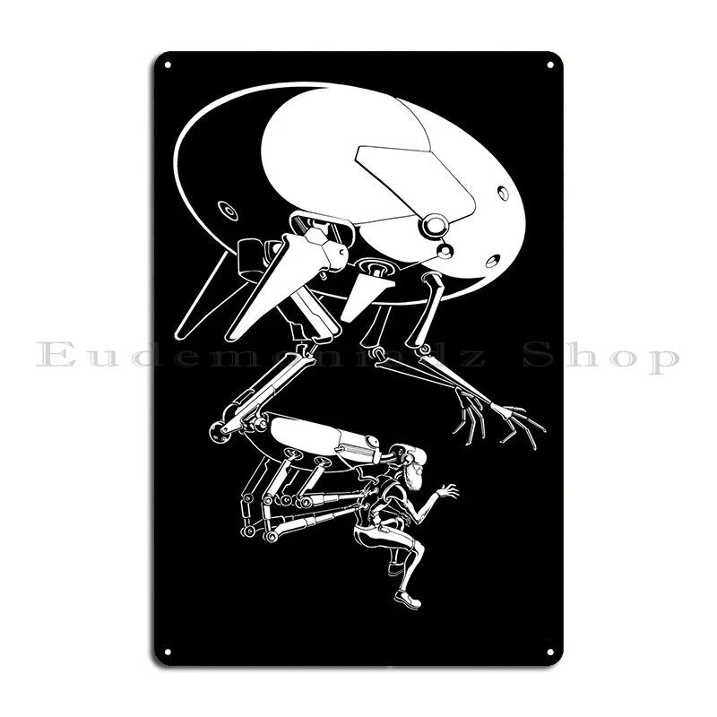 Takeshi Kitamura Metal Sign Wall Decor Customized Mural Living Room Wall Cave Tin Sign Poster