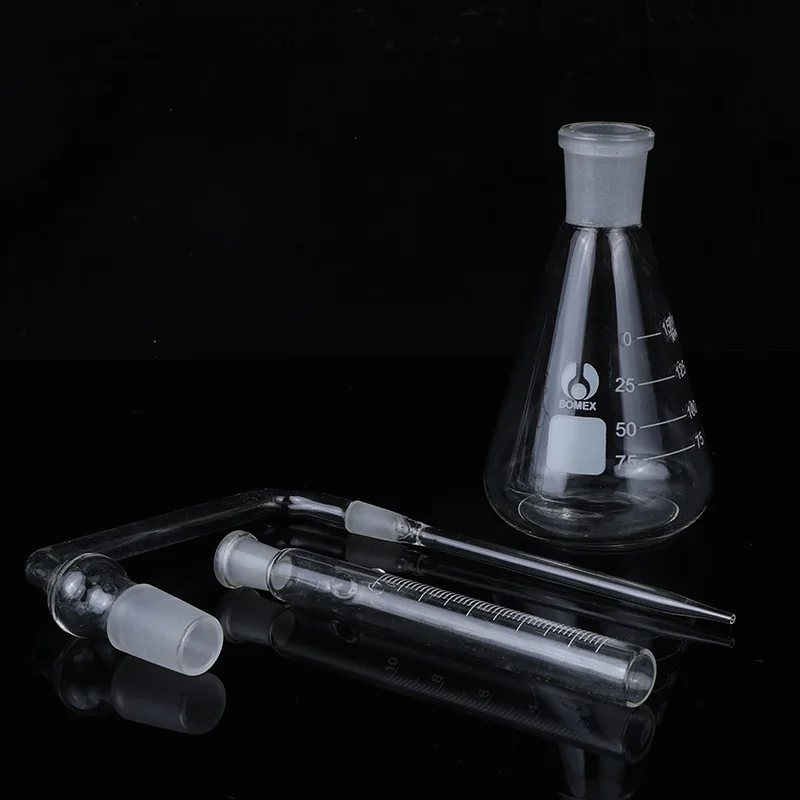 100 ml150ml Glas Silber Salz Methode Arsen Tester Arsen Wasserstoff Generator zur Messung Arsen Silber Formiat Methode