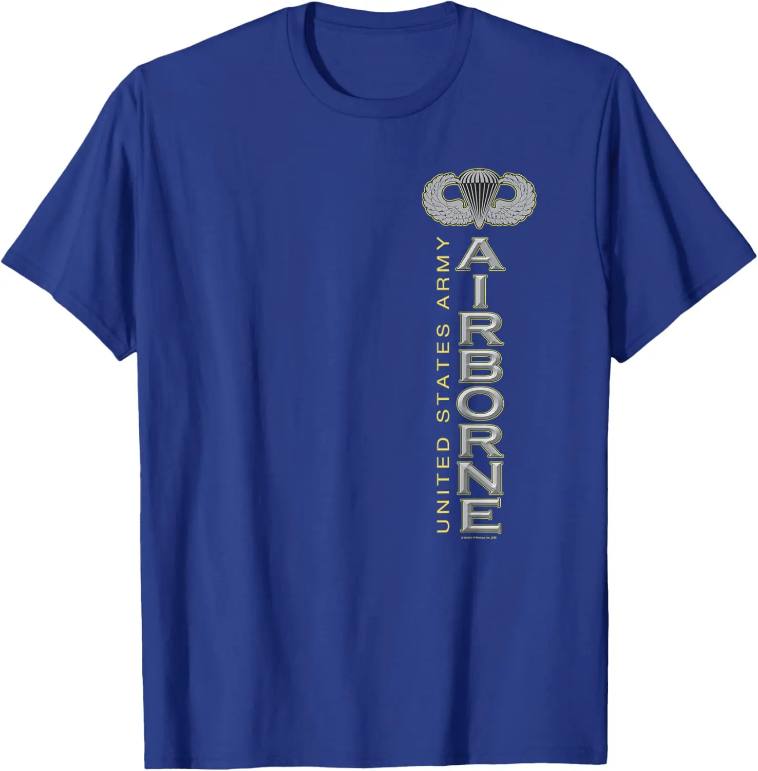 US Army Airborne Paratrooper T-Shirt 100% Cotton O-Neck Short Sleeve Summer Casual Mens T-shirt Streetwear