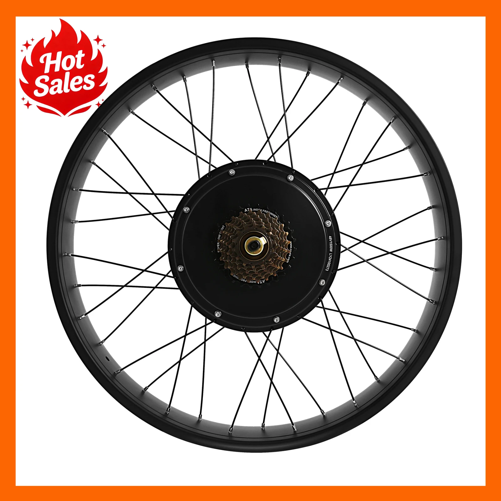 Fat Tire Electric Bike Conversion Kit 1500W - طقم تحويل دراجة كهربائية 26 بوصة،