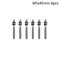 6pcs M5x45mm