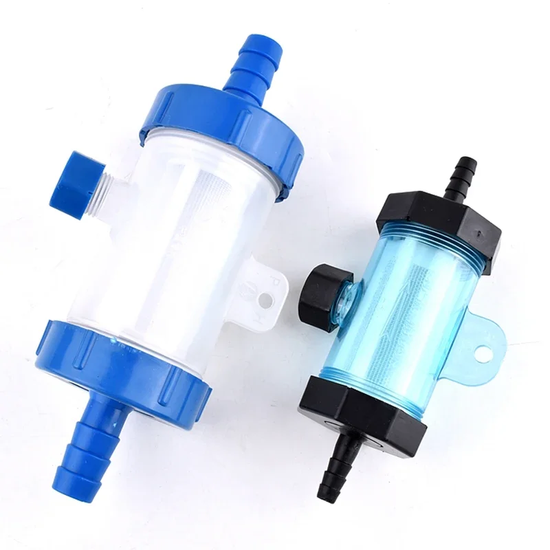 

1Pcs Hose Filter Soft Water Pipe Filter Cup Pipe Strainer Shower Cooling Filter Valve Transparent Filter for Garden Irrigation