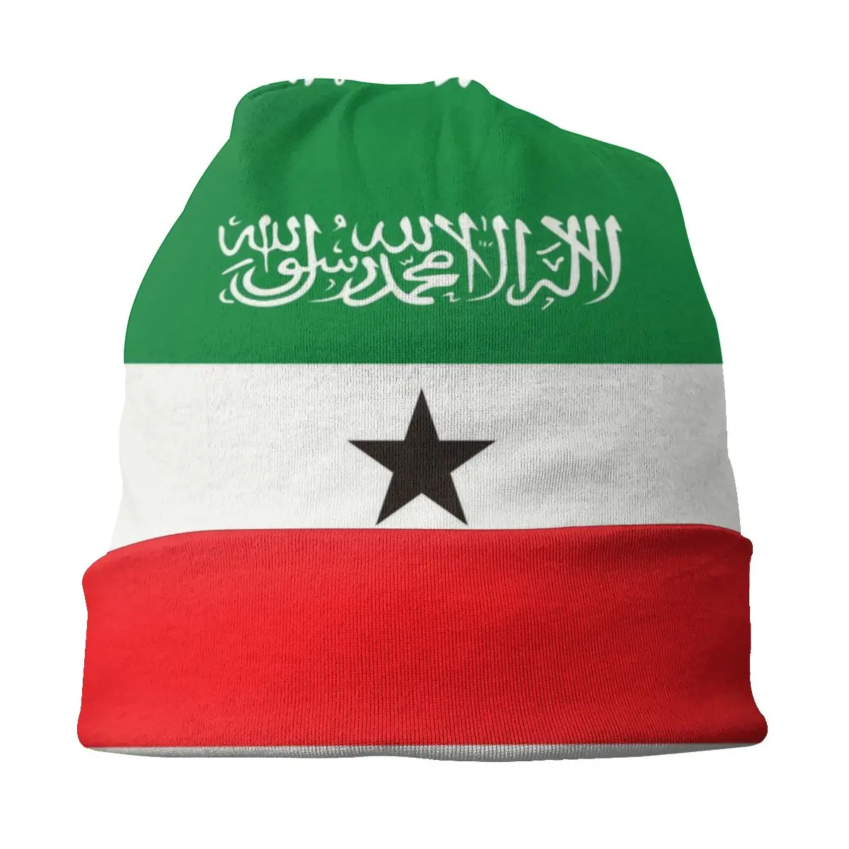 Custom Cool Winter Warm Women Men Knitting Hats Unisex Adult Somaliland Flag Skullies Beanies Caps Bonnet Hats