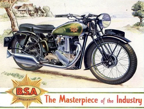 MOTORCYCLES NOSTALG Retro Metall-Blechschild Poster Plakette Garage Wanddekoration A4
