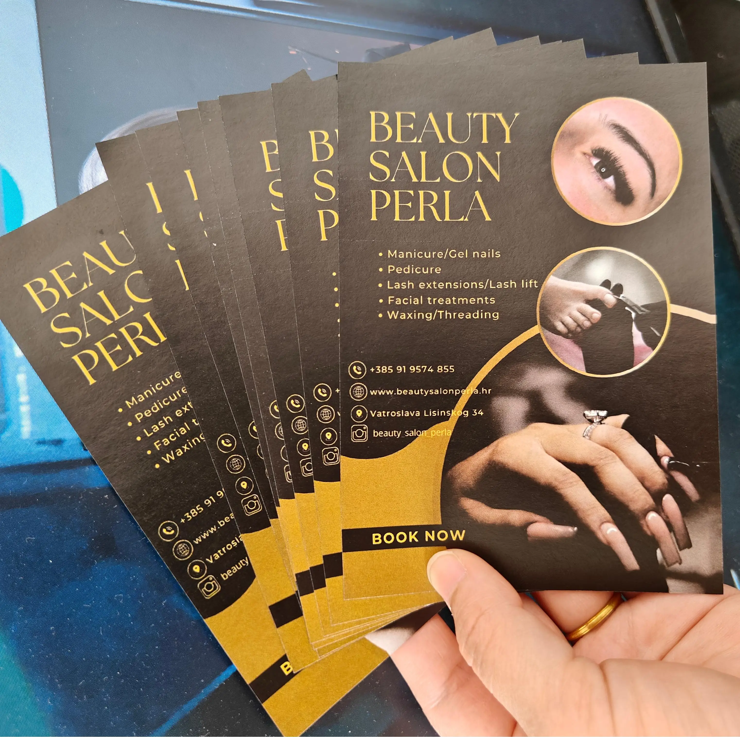 100/200pcs Size A5 A6 2023 Custom Printed Promotion Flyer/Leaflet/Booklet Printing, Cheap Brochure Catalogue Printing