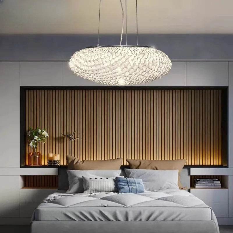 الشمال مصمم E27 الفولاذ المقاوم للصدأ قلادة LED ضوء غرفة المعيشة غرفة نوم دراسة منصة مشروبات غرفة الطعام ديكور المنزل مصابيح معلقة #4