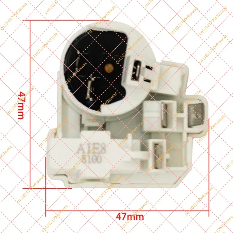 Refrigerator Spare Parts: 8100ZEM PTC Starter Relay & Overload Protector Compressor Combination