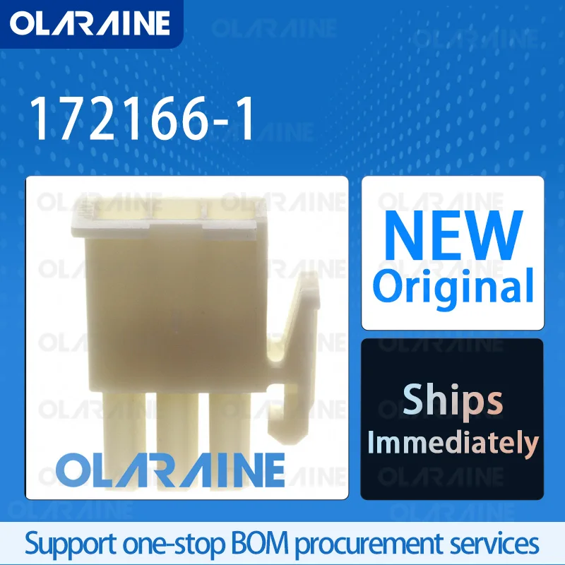 

50/200/500Pcs 172166-1 100% brand new and original IC chip Pin and socket connectors 3 Position 600 V