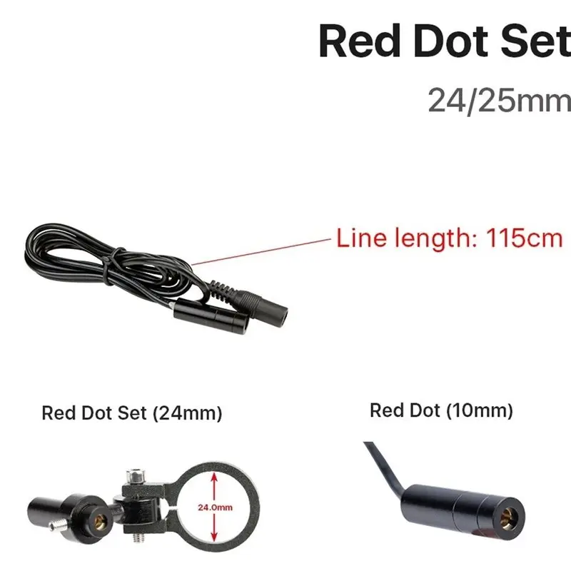 SEWS-For DIY For Co2 Laser Engraver Cutting Head Compatible Diode Module DC 5V Red Dot Device Positioning Functionality 25Mm