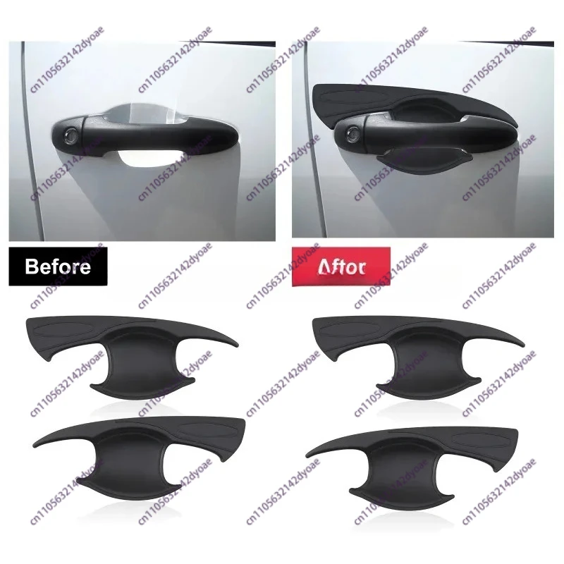 Suitable for  2021 2022 2023 2024 4x4 Doubel Cabin Car AccessoriesDoor Handle Bowl Insert Cup Cover Door Handle Cover