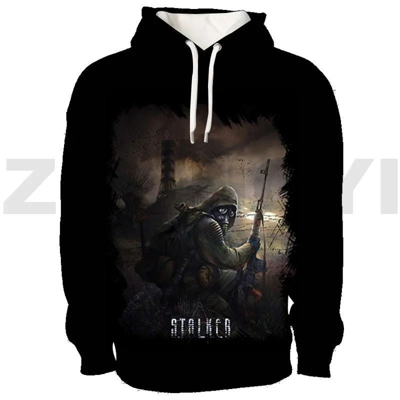 2024 Hot Shooting Game S.T.A.L.K.E.R. 2 Heart of 3D Print Hoodie Stalker 2 Cool Japanese Streetwear Men Cartoon Female Clothing