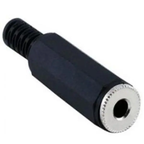 3.5 MM STEREO FEMALE TO PLASTIC JACK