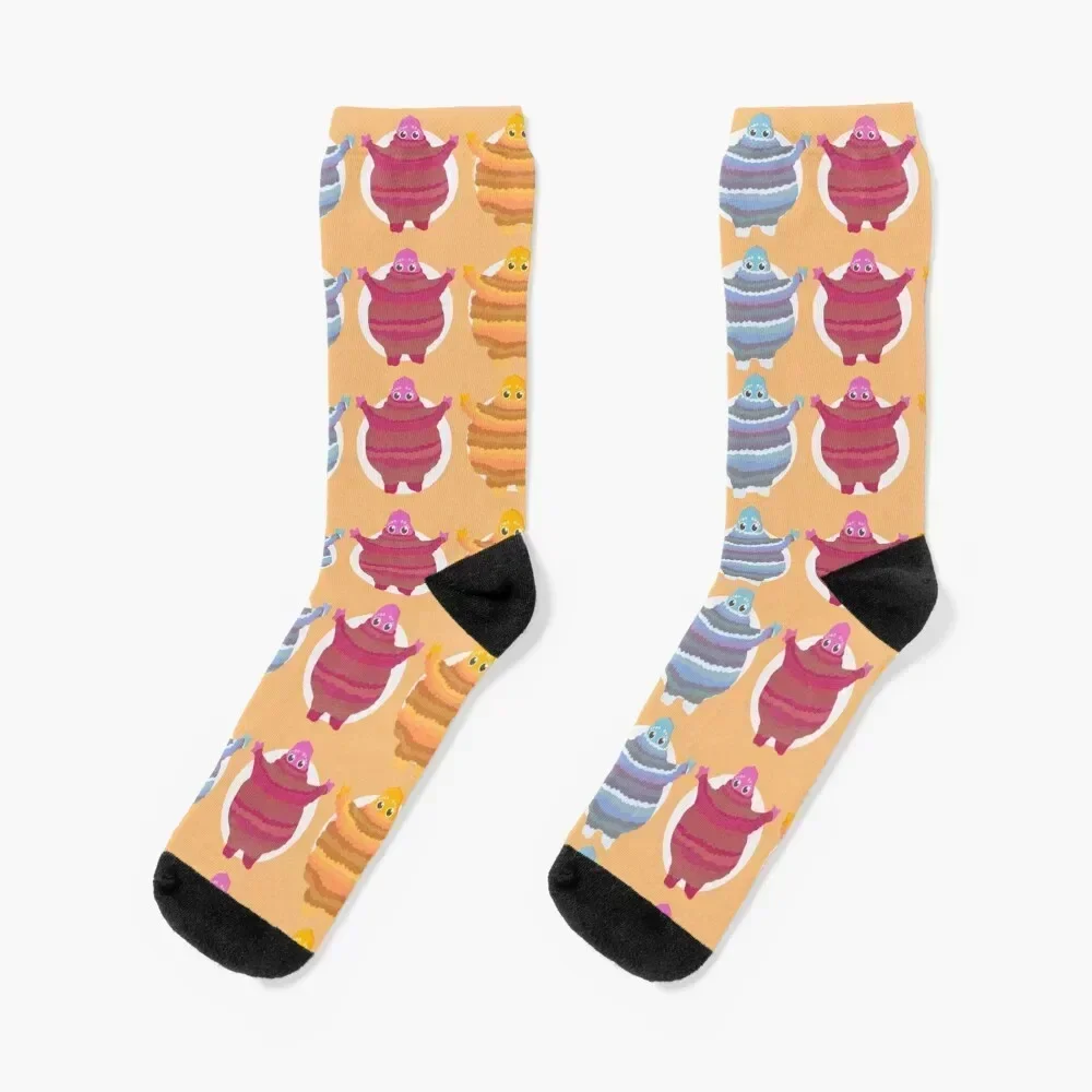 

Boohbah Pattern Socks anime set short moving stockings Men's Socks Women's