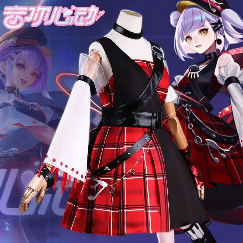 

King Glory Cos Clothes Zhou Yu Cos Little Qiao Cos Sound Your Heart Cosplay Lovers' Clothes Women's Game Role-playing