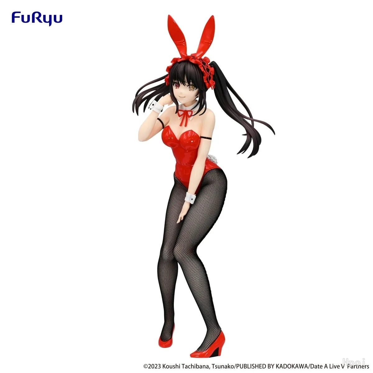 [In Stock] BANPRESTO Date A Live Shining Charm Miku Yuu&Toka Yatogami&Kurumi Tokisaki Black Silk Bunny Girl Ver. Toy Figure Doll