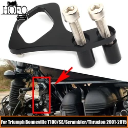 Motorcycle Ignition Key Relocation Bracket Cover CNC Aluminum For Triumph Bonneville T100/SE/Scrambler/Thruxton 2001-2015