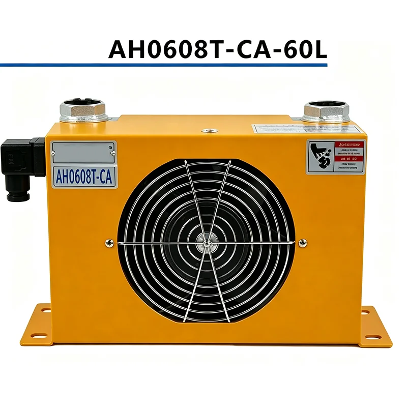 AH0608T-CA-380V Hydraulic Air Cooler 60L Single Fan Air-cooled Oil Radiator