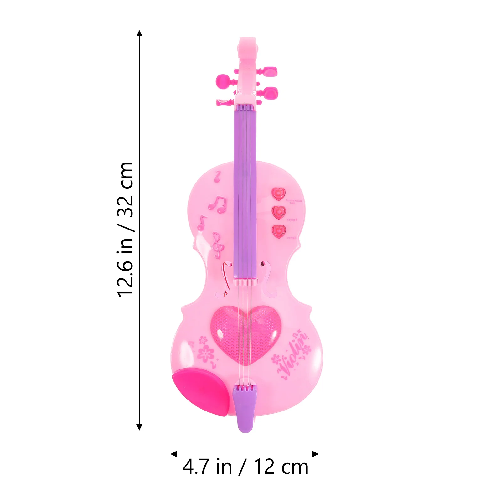 Imitation Violin Music Toy Miniature Plaything Plastic Education Instrument Work Toys