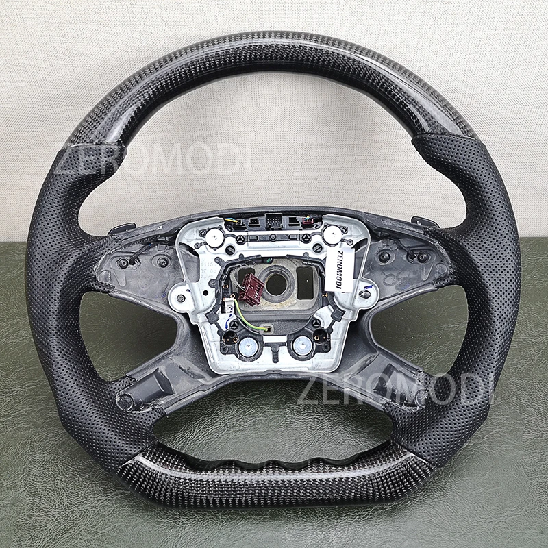 

Carbon Fiber Steering Wheel For Mercedes Benz E Class W212 2009-2013 2012 2011