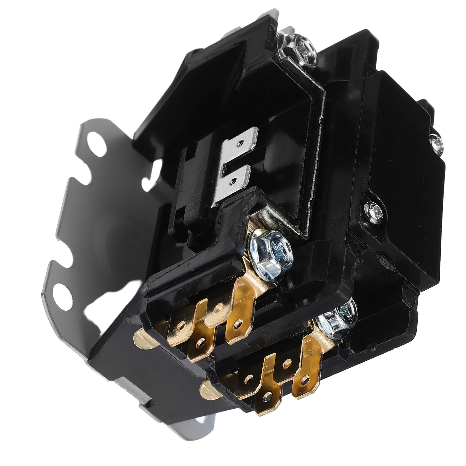 Hvac Air Conditioner Contactor Black Condenser Coil 1 Pole 30A Compressor Replacement Refrigeration System Accessories